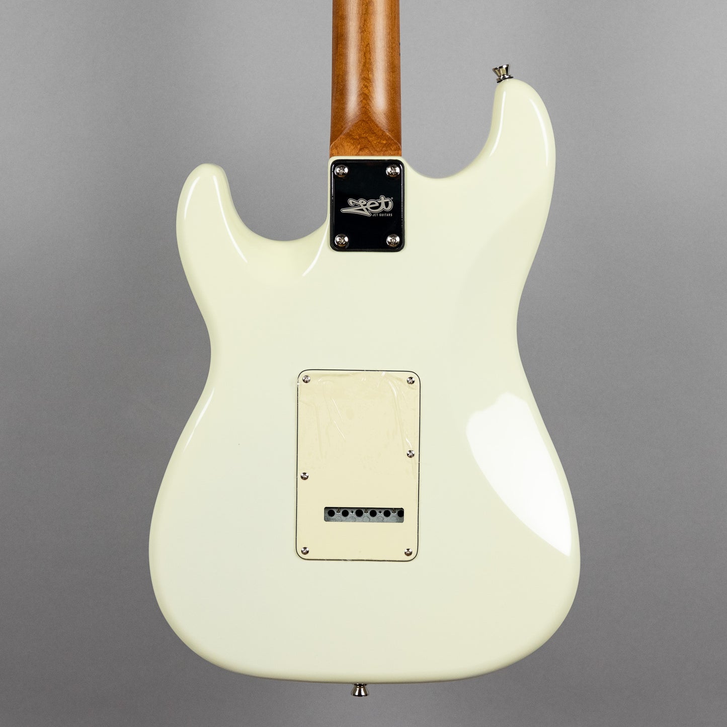 JET JS-300 SSS Electric Guitar, Off White