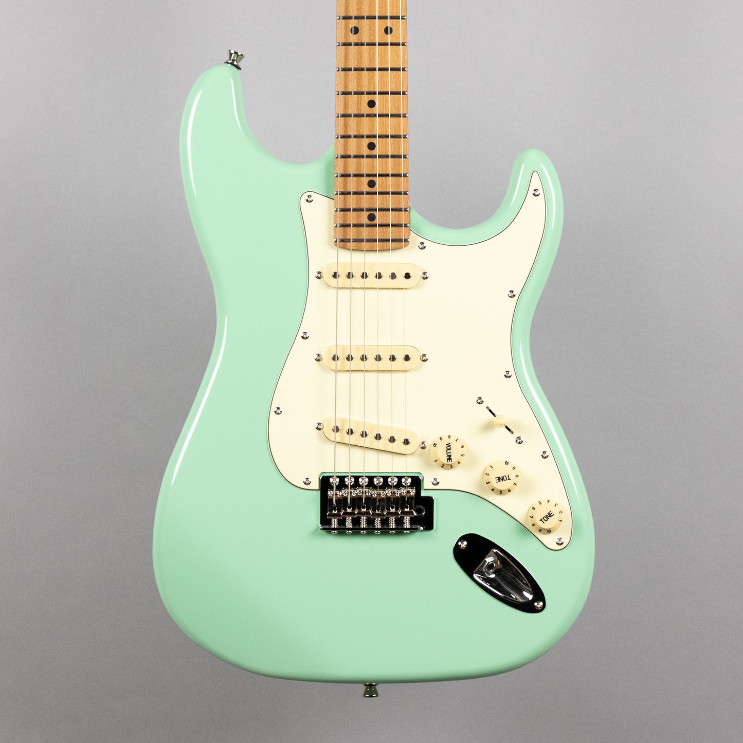 JET JS-300 SSS Electric Guitar, Sea Foam Green