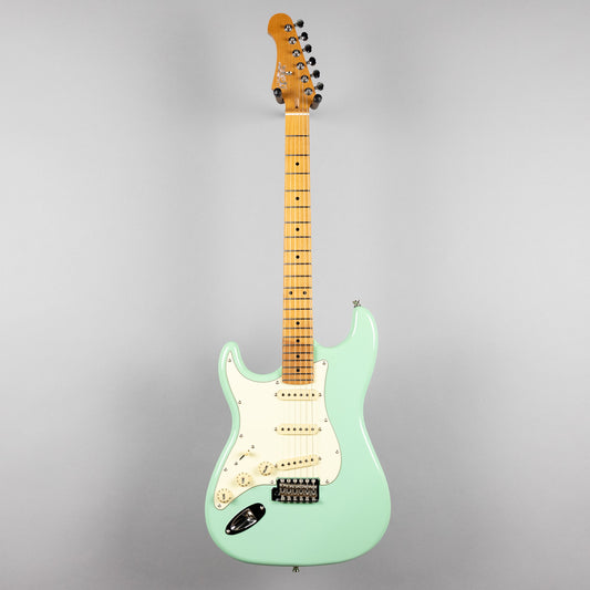 JET JS-300 SSS Left-Handed Electric Guitar, Sea Foam Green