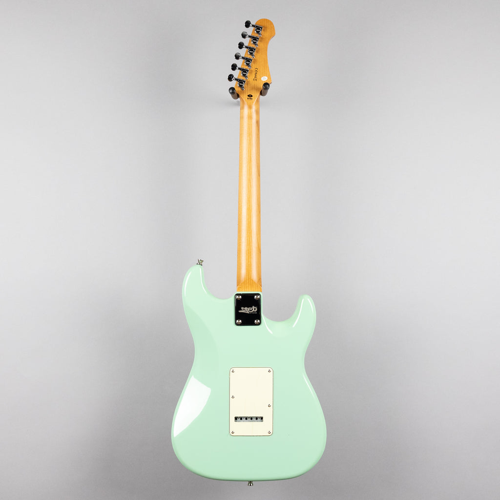 JET JS-300 SSS Left-Handed Electric Guitar, Sea Foam Green