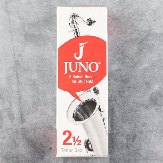 Juno Tenor Saxophone Reeds, Strength 2.5 (Box of 5)