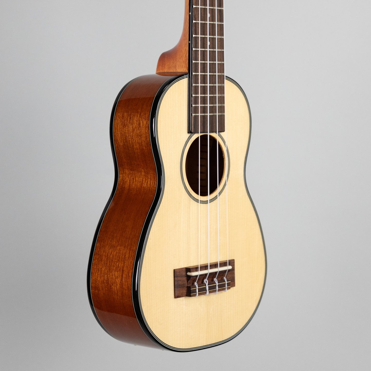 Kala Solid Spruce Top Mahogany Long Neck Soprano Ukulele