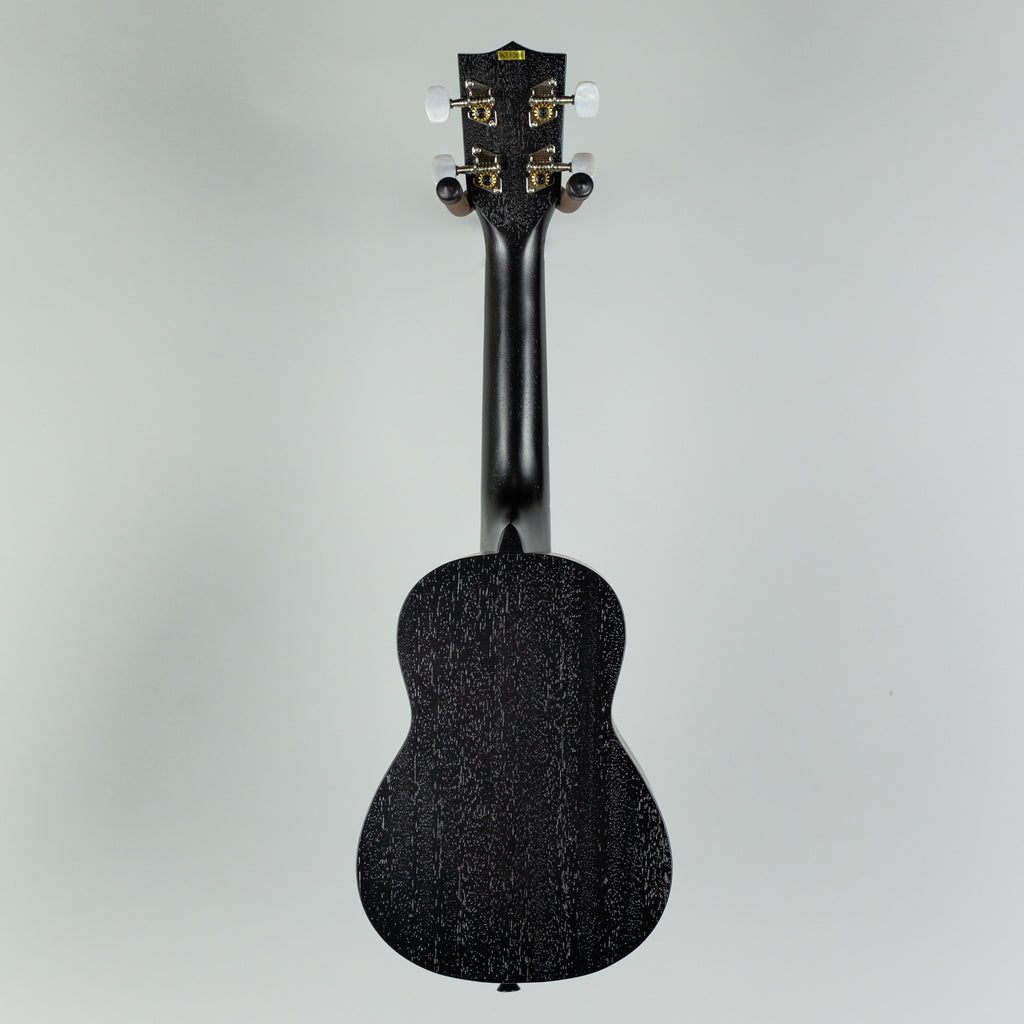 Kala KA-15S Soprano Ukulele in Black Satin Mahogany