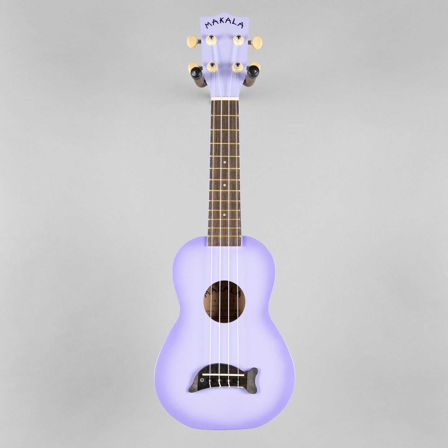 Kala Makala Dolphin Soprano Ukulele, Purple Burst