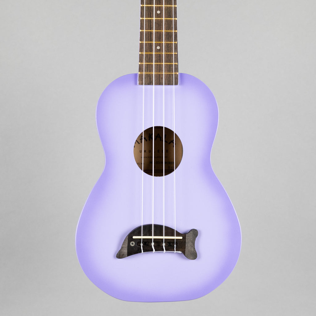 Kala Makala Dolphin Soprano Ukulele, Purple Burst