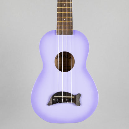Kala Makala Dolphin Soprano Ukulele, Purple Burst