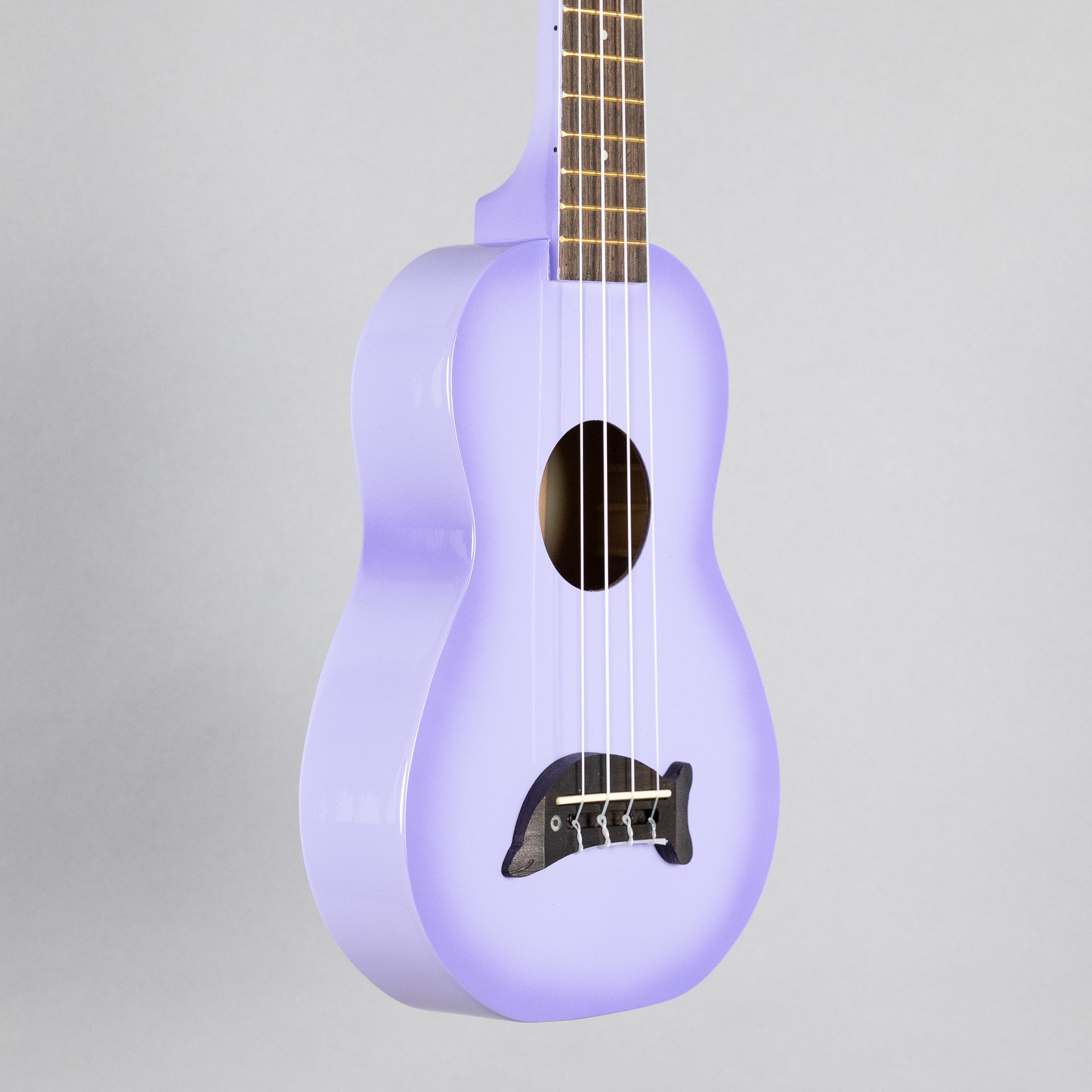 Kala Makala Dolphin Soprano Ukulele, Purple Burst