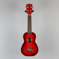 Kala Makala Soprano Dolphin Ukulele, Red Burst