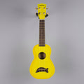 Kala Makala Soprano Dolphin Ukulele, Yellow Burst