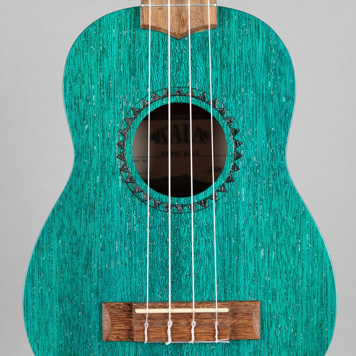 Kala Ocean Blue Watercolor Meranti Soprano Ukulele