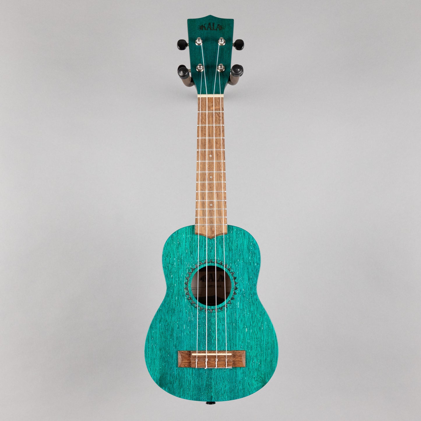 Kala Ocean Blue Watercolor Meranti Soprano Ukulele