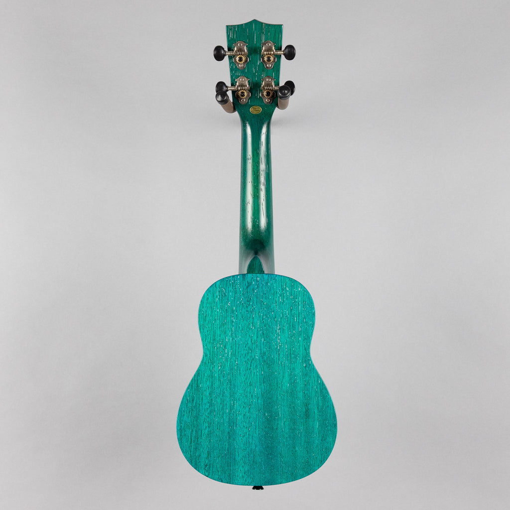 Kala Ocean Blue Watercolor Meranti Soprano Ukulele