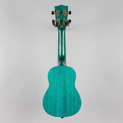 Kala Ocean Blue Watercolor Meranti Soprano Ukulele