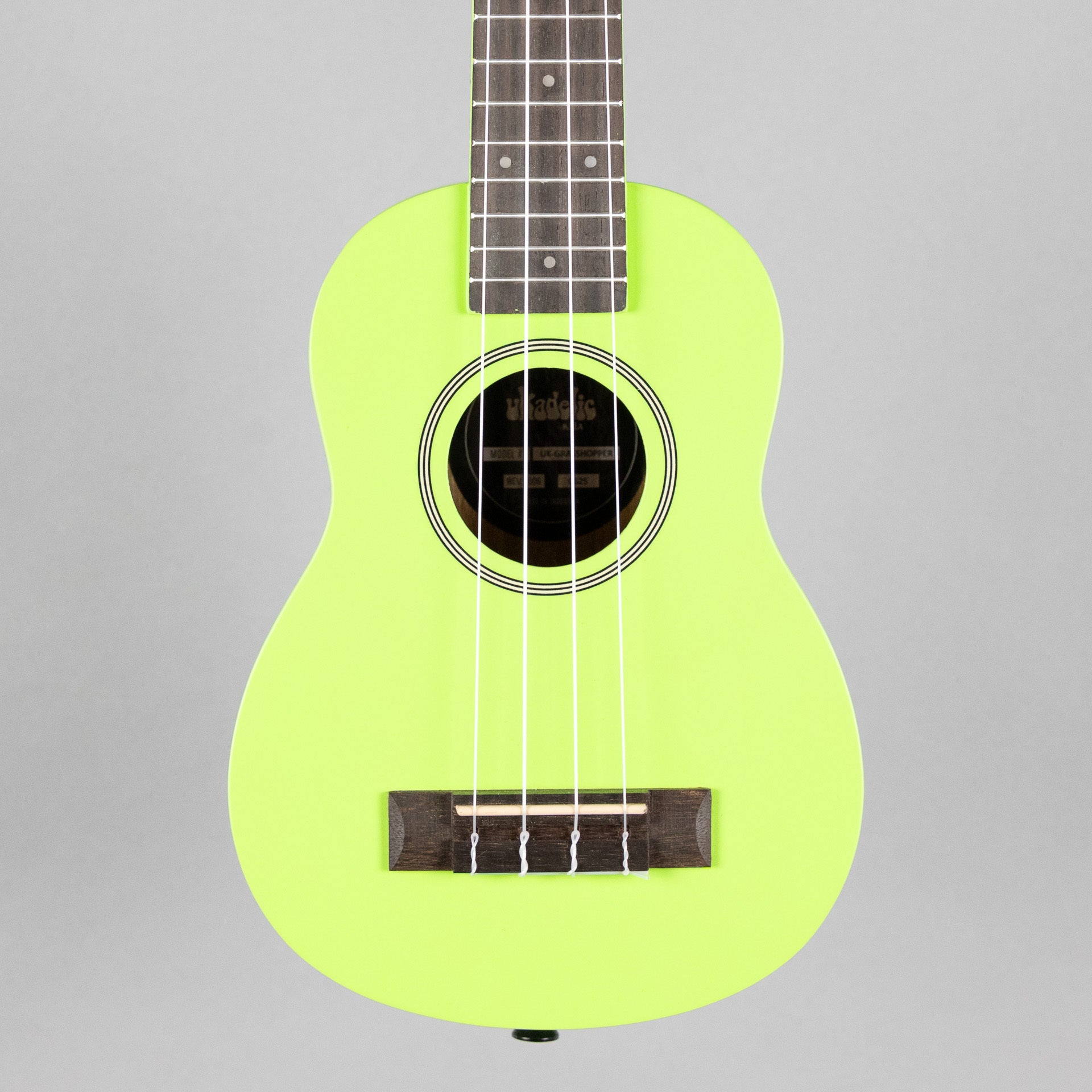 Kala Ukadelic Soprano Ukulele, Grasshopper