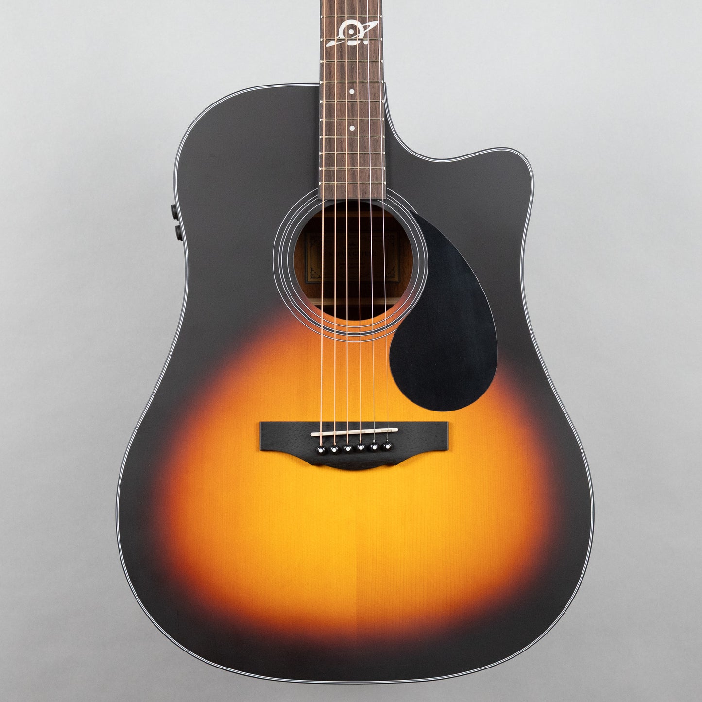 Kepma D3-130A-SB+ Dreadnought Acoustic Guitar, Sunburst, with AcoustiFex K-10 Pickup