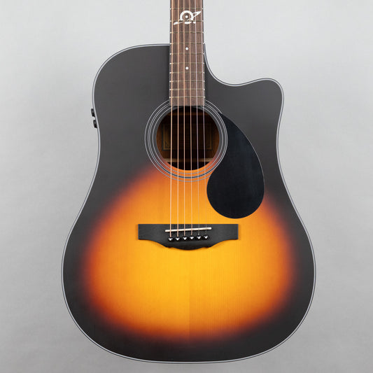 Kepma D3-130A-SB+ Dreadnought Acoustic Guitar, Sunburst, with AcoustiFex K-10 Pickup