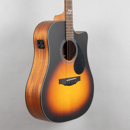 Kepma D3-130A-SB+ Dreadnought Acoustic Guitar, Sunburst, with AcoustiFex K-10 Pickup