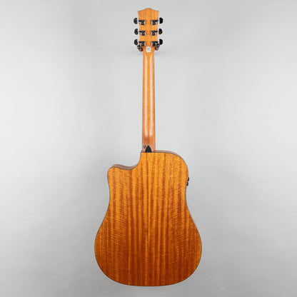 Kepma D3-130A-SB+ Dreadnought Acoustic Guitar, Sunburst, with AcoustiFex K-10 Pickup