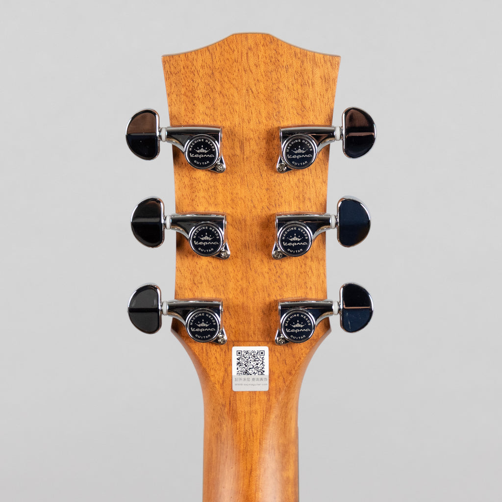 Kepma D3-130A-SB+ Dreadnought Acoustic Guitar, Sunburst, with AcoustiFex K-10 Pickup