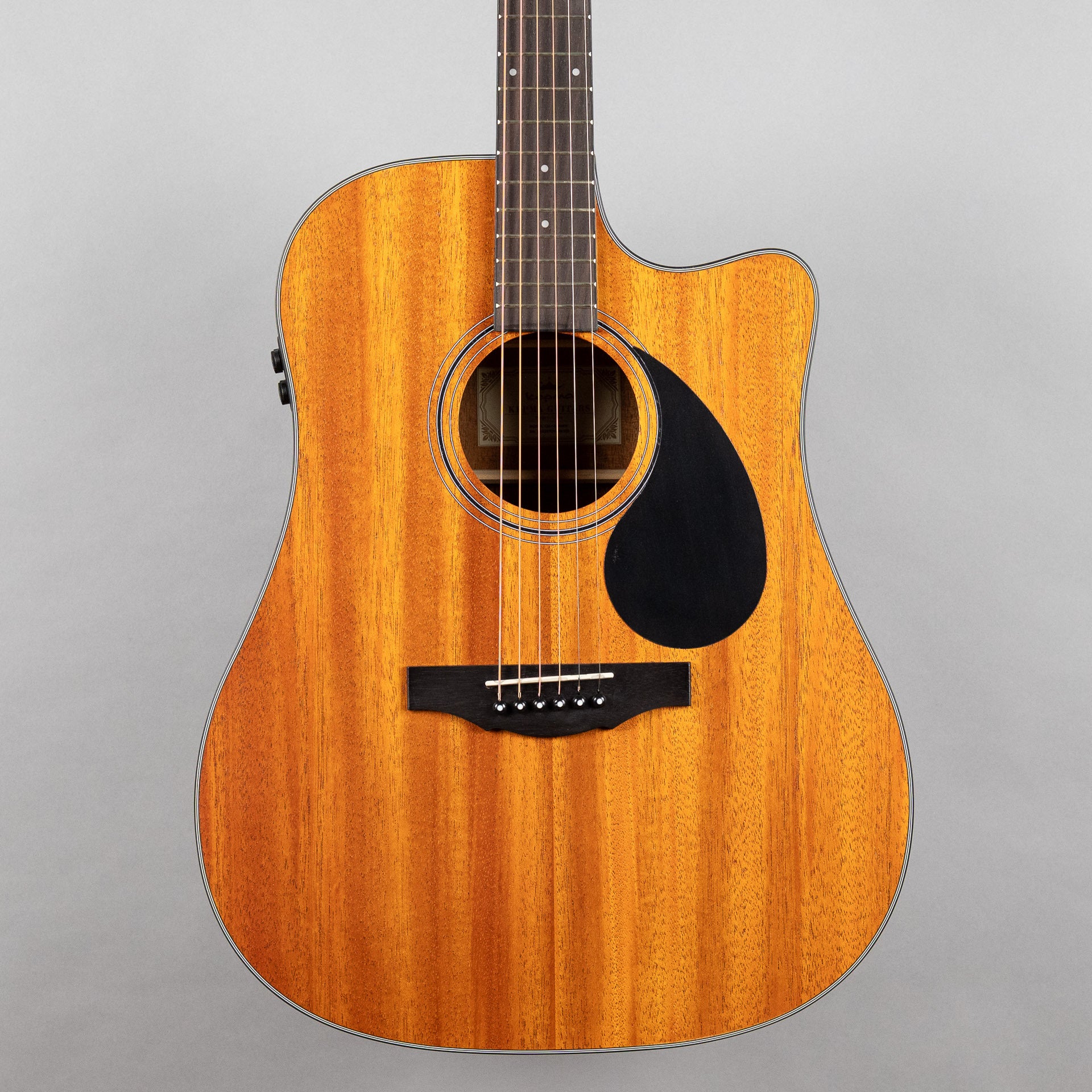 Kepma D3-130A-WN Dreadnought Acoustic Guitar with AcoustiFex K-10