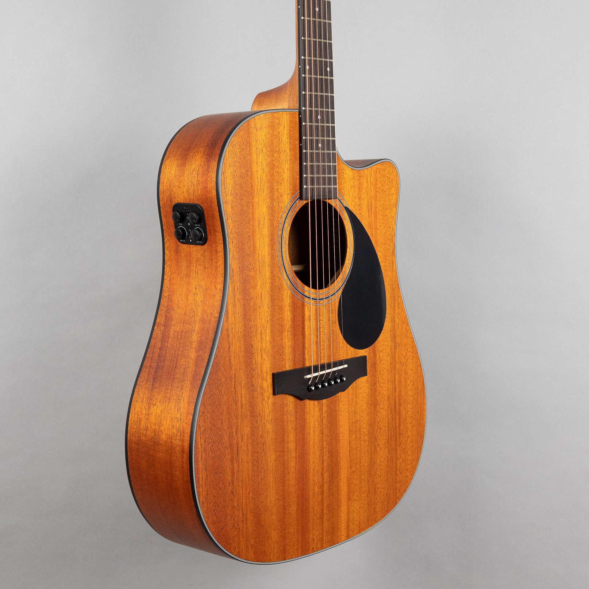 Kepma D3-130A-WN Dreadnought Acoustic Guitar with AcoustiFex K-10