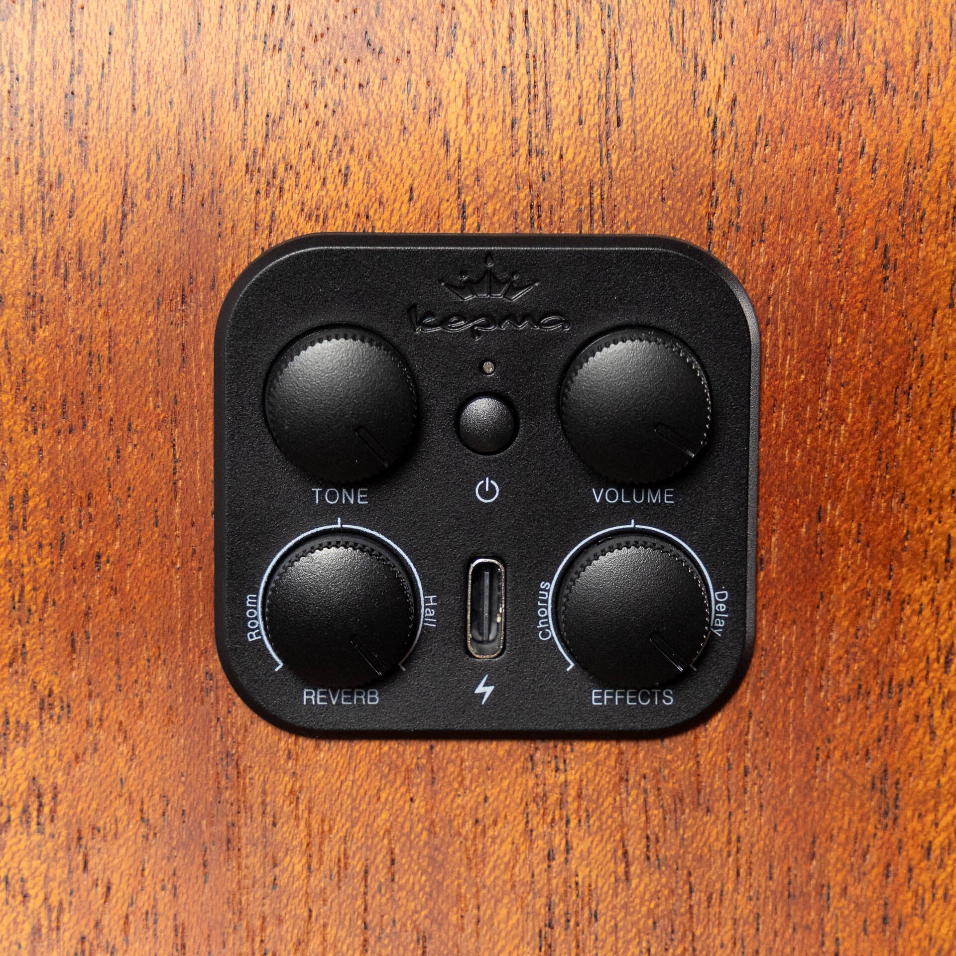 Kepma D3-130A-WN Dreadnought Acoustic Guitar with AcoustiFex K-10