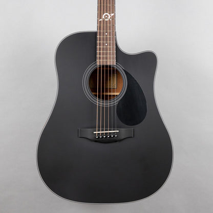 Kepma D3-130BK+ K3 Series Dreadnought Acoustic Guitar, Black Matte Finish