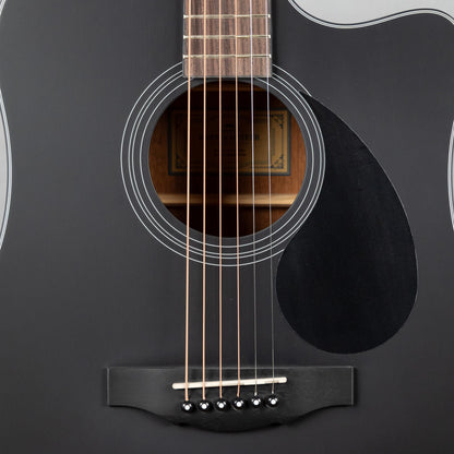 Kepma D3-130BK+ K3 Series Dreadnought Acoustic Guitar, Black Matte Finish