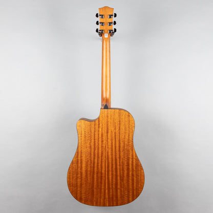 Kepma D3-130BK+ K3 Series Dreadnought Acoustic Guitar, Black Matte Finish