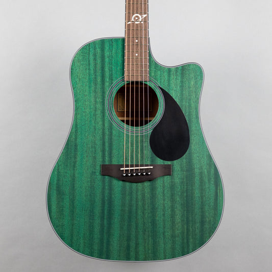 Kepma D3-130BL+ K3 Series Dreadnought Acoustic Guitar, Transparent Blue Matte Finish