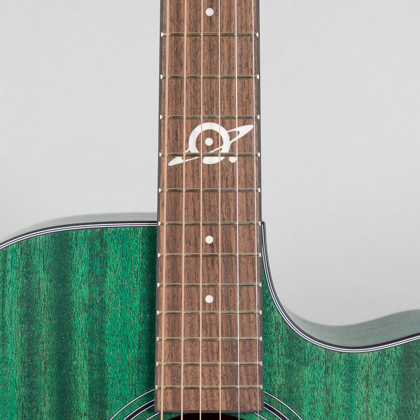 Kepma D3-130BL+ K3 Series Dreadnought Acoustic Guitar, Transparent Blue Matte Finish