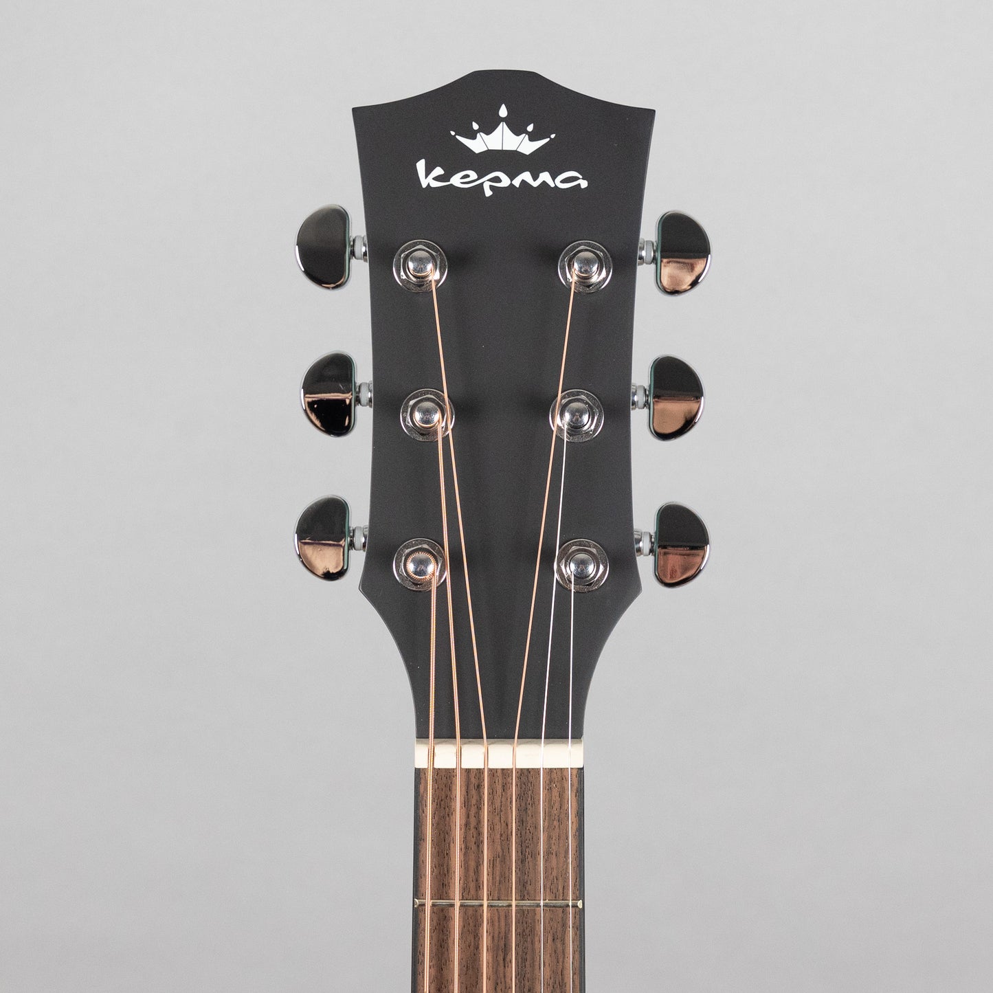 Kepma D3-130BL+ K3 Series Dreadnought Acoustic Guitar, Transparent Blue Matte Finish