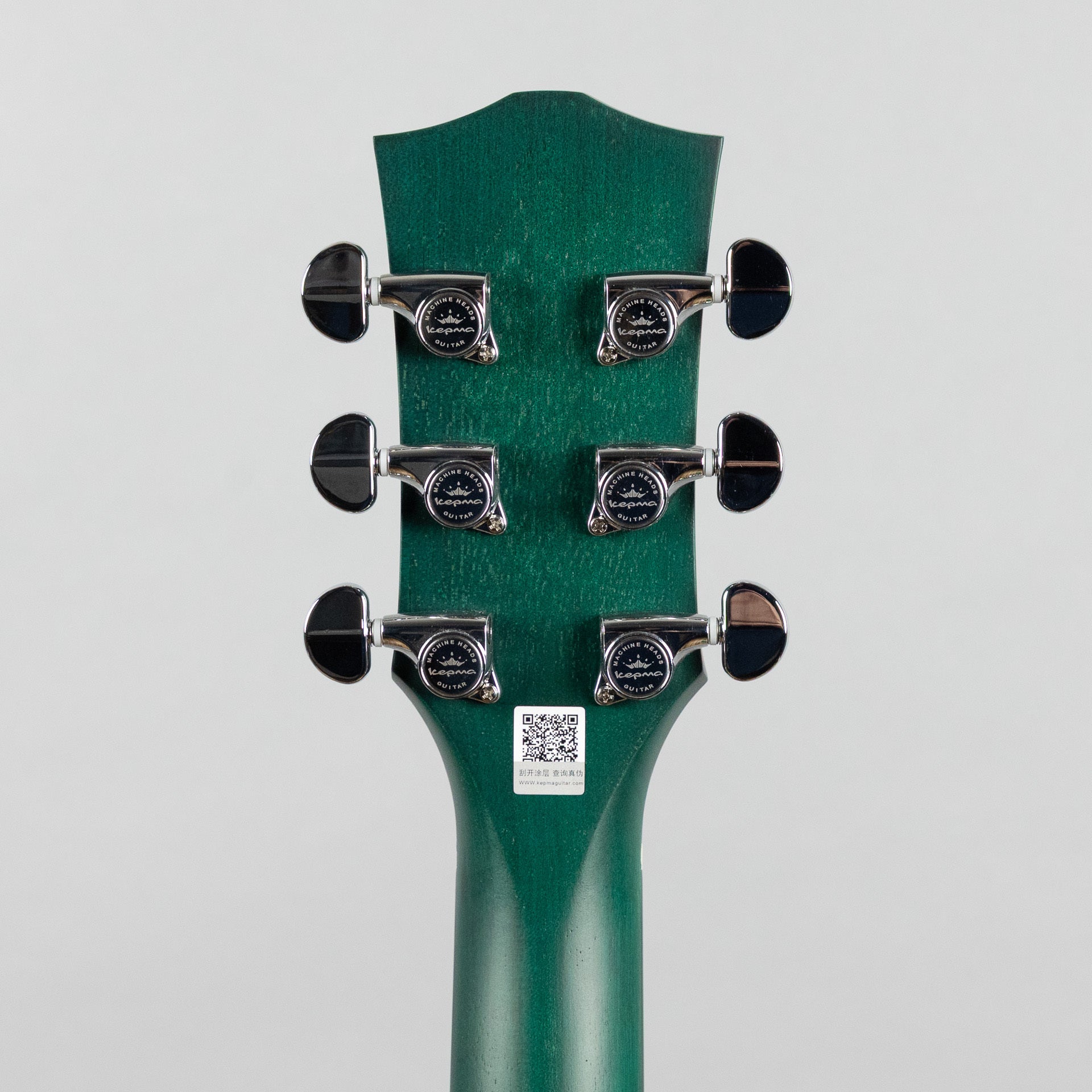 Kepma D3-130BL+ K3 Series Dreadnought Acoustic Guitar, Transparent Blue Matte Finish