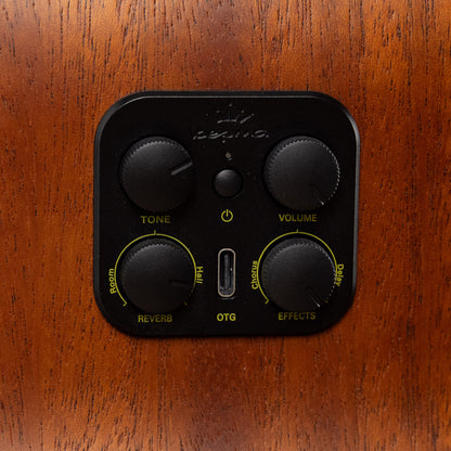 Kepma FGA1-130A Fenix Grand Auditorium Acoustic Guitar, Natural, w/AcoustiFex Pickup