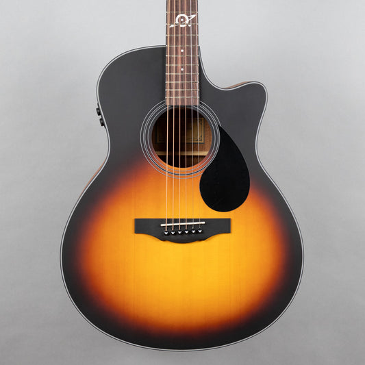 Kepma GA3-130ASB+ Grand Auditorium Acoustic Guitar, Sunburst Matte Finish, AcoustiFex K-10 Pickup