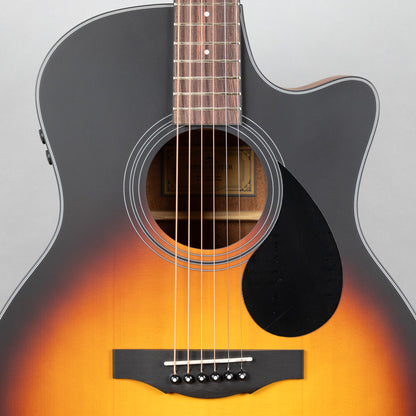Kepma GA3-130ASB+ Grand Auditorium Acoustic Guitar, Sunburst Matte Finish, AcoustiFex K-10 Pickup