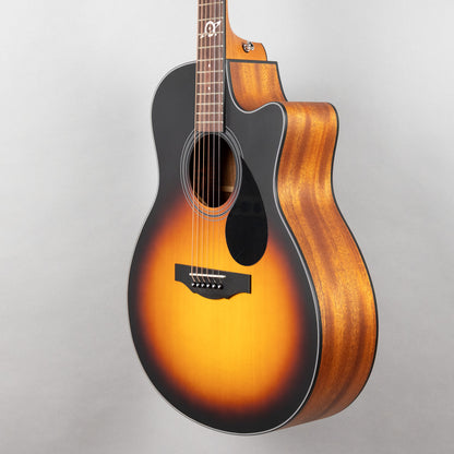Kepma GA3-130ASB+ Grand Auditorium Acoustic Guitar, Sunburst Matte Finish, AcoustiFex K-10 Pickup