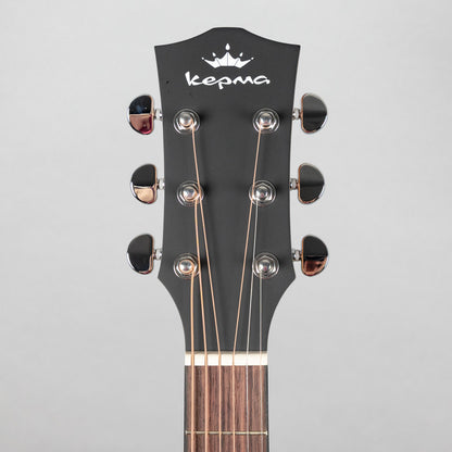 Kepma GA3-130ASB+ Grand Auditorium Acoustic Guitar, Sunburst Matte Finish, AcoustiFex K-10 Pickup