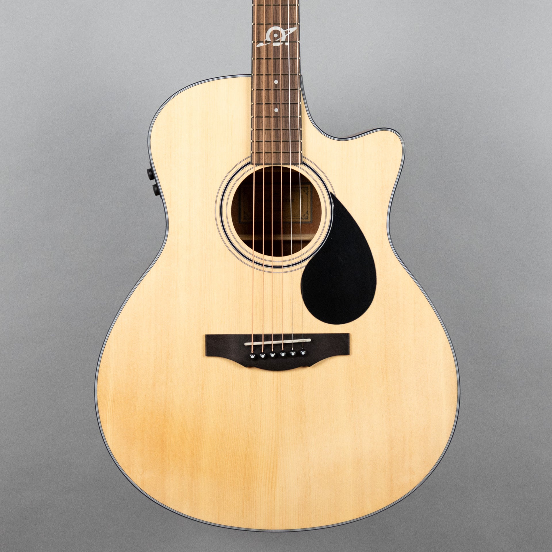 Kepma GA3-130A+ Grand Auditorium Acoustic Guitar, Natural Matte Finish, AcoustiFex K-10 Pickup