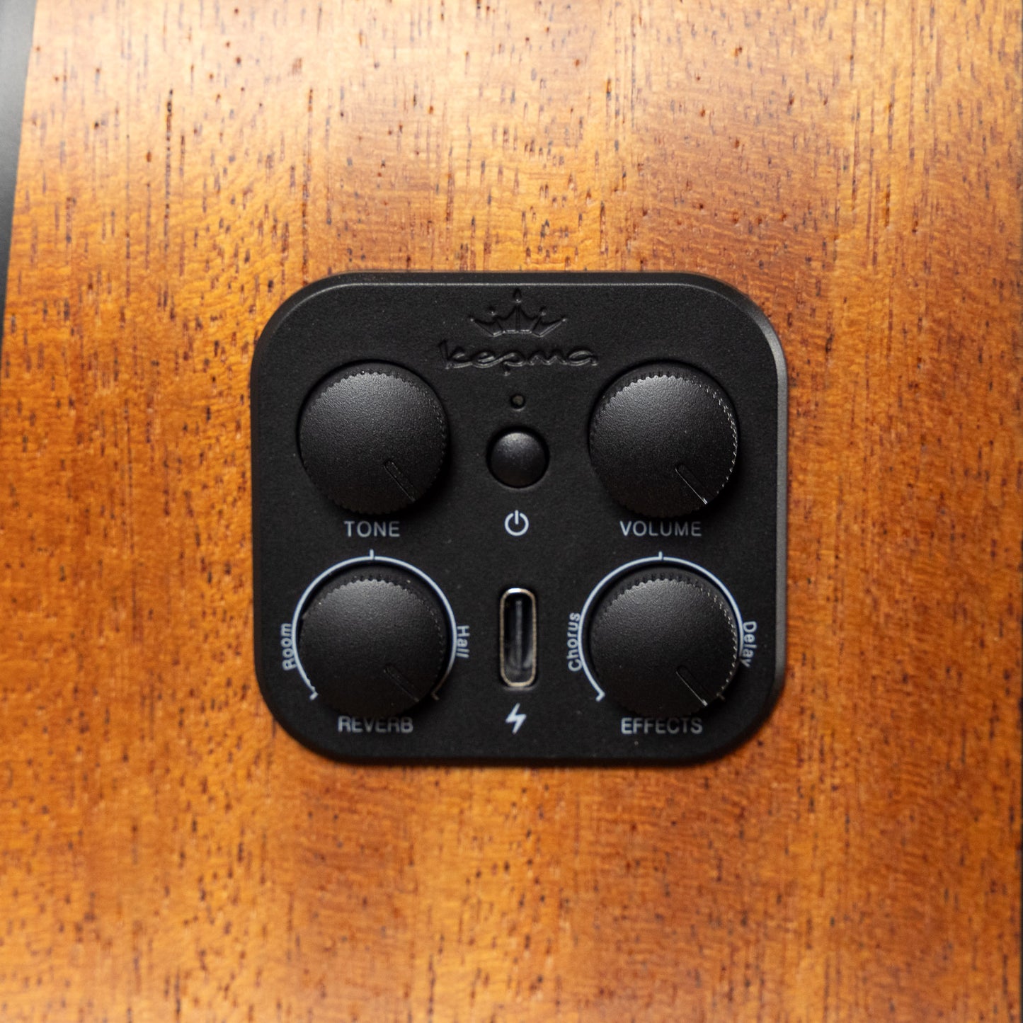 Kepma GA3-130A+ Grand Auditorium Acoustic Guitar, Natural Matte Finish, AcoustiFex K-10 Pickup