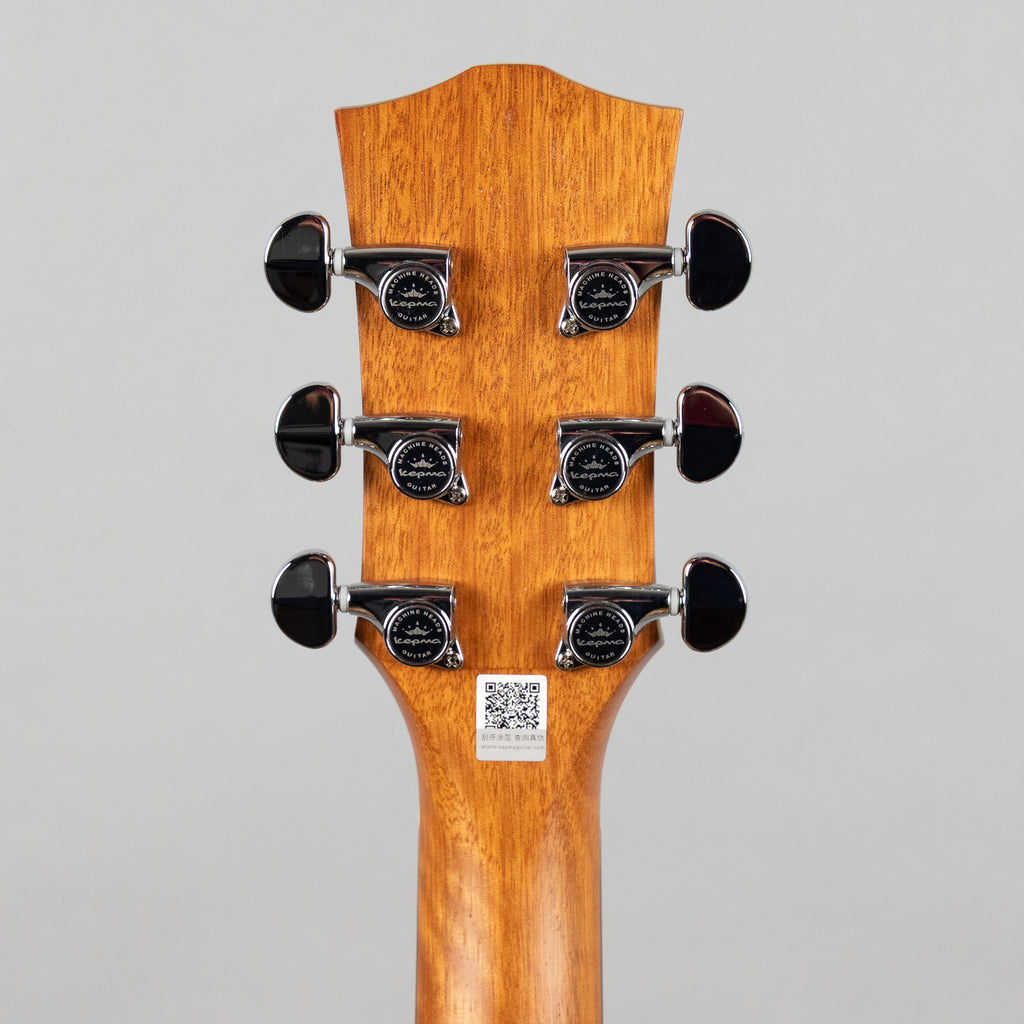 Kepma GA3-130A+ Grand Auditorium Acoustic Guitar, Natural Matte Finish, AcoustiFex K-10 Pickup