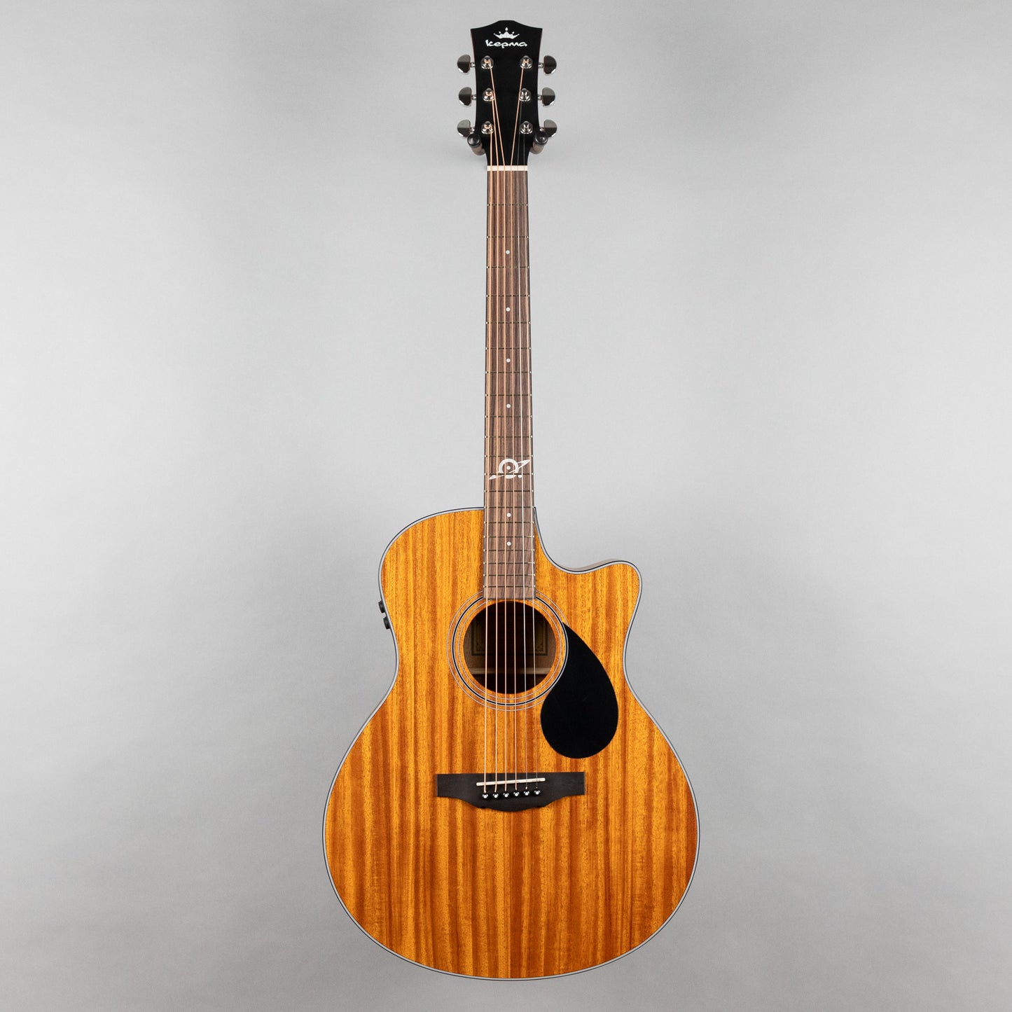 Kepma GA3-130A-WN Grand Auditorium Acoustic Guitar, Walnut Matte Finish, w/AcoustiFex Pickup