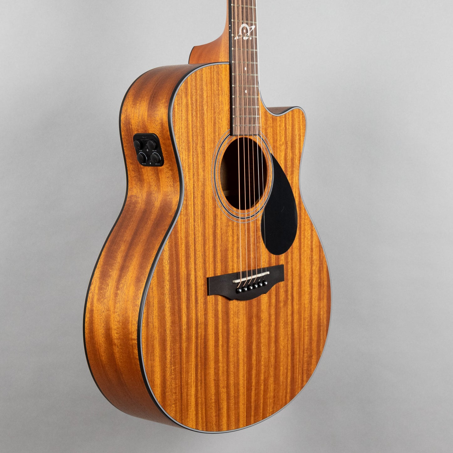 Kepma GA3-130A-WN Grand Auditorium Acoustic Guitar, Walnut Matte Finish, w/AcoustiFex Pickup