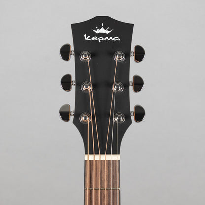 Kepma GA3-130A-WN Grand Auditorium Acoustic Guitar, Walnut Matte Finish, w/AcoustiFex Pickup
