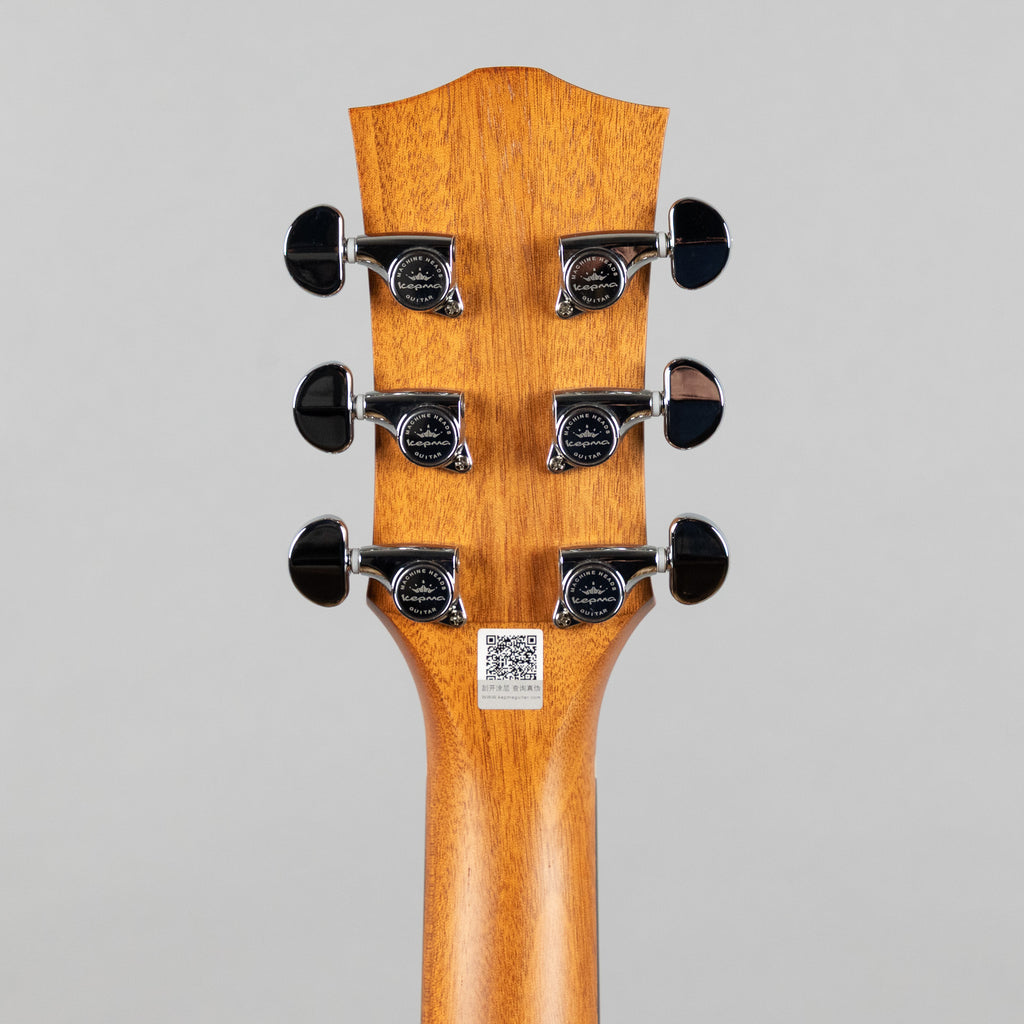 Kepma GA3-130A-WN Grand Auditorium Acoustic Guitar, Walnut Matte Finish, w/AcoustiFex Pickup