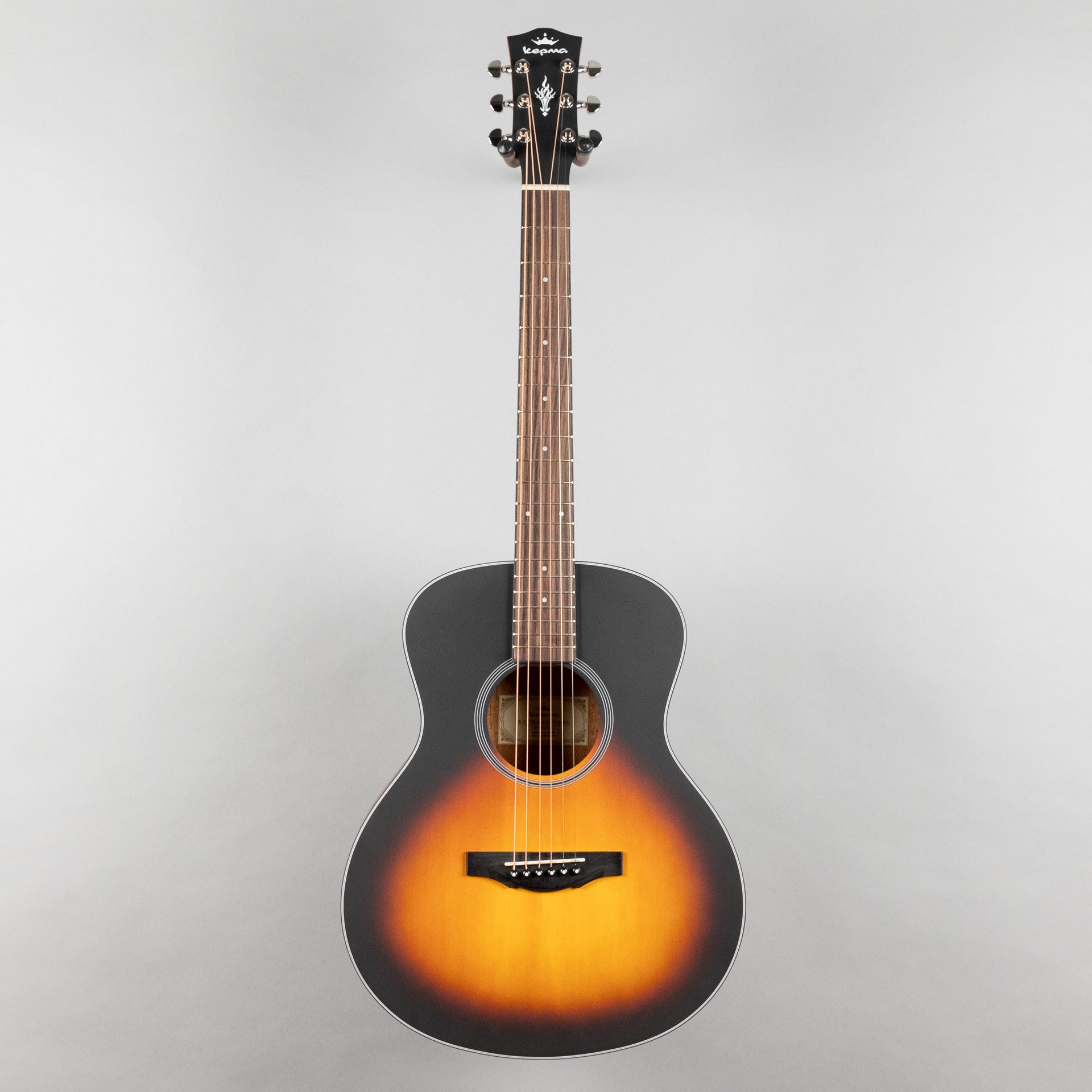 Kepma M3-130SB K3 Series Mini-36" Acoustic Guitar, Sunburst