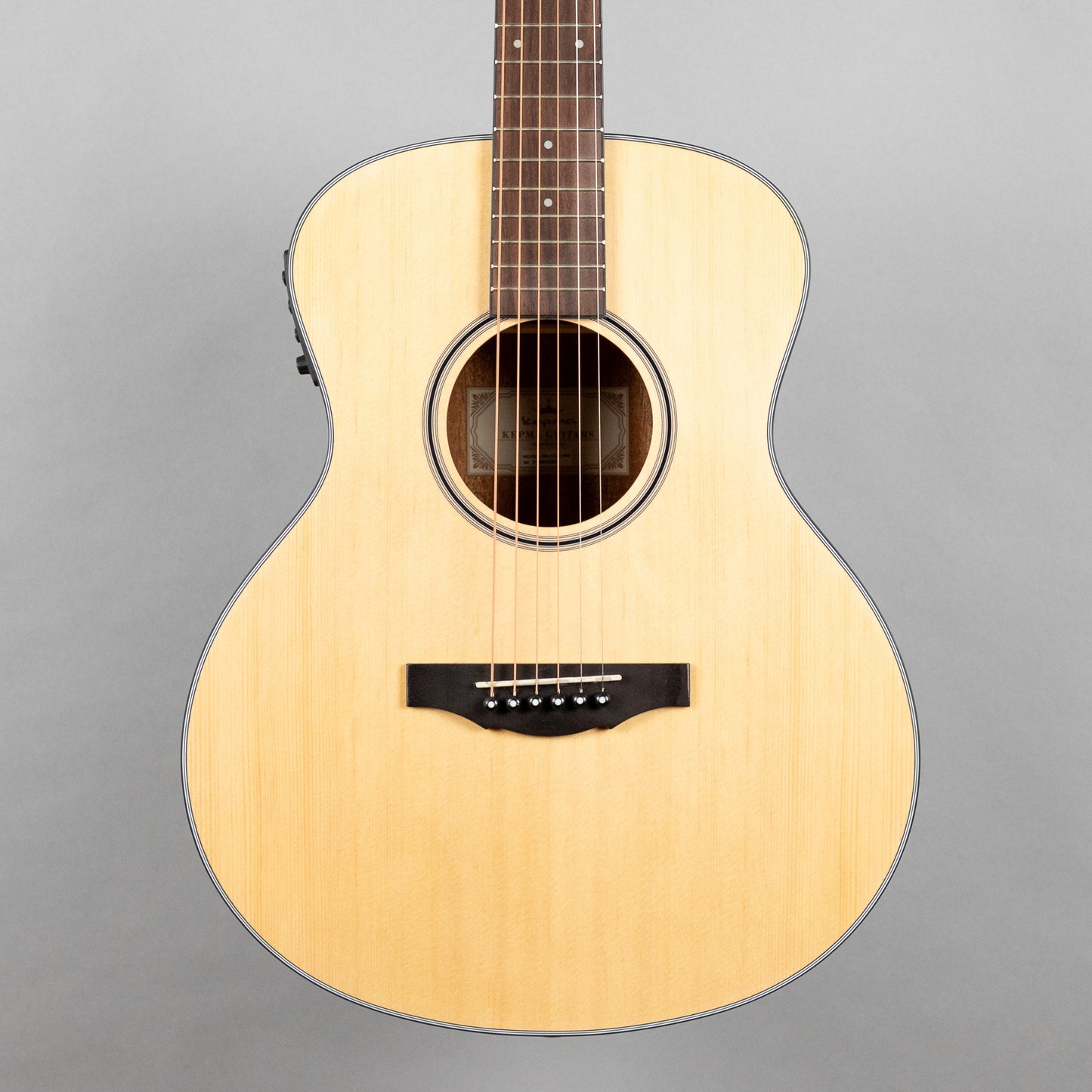 Kepma M3-130-K K3 Series Mini-36" Acoustic Guitar, Natural, Kepma K1 Pickup