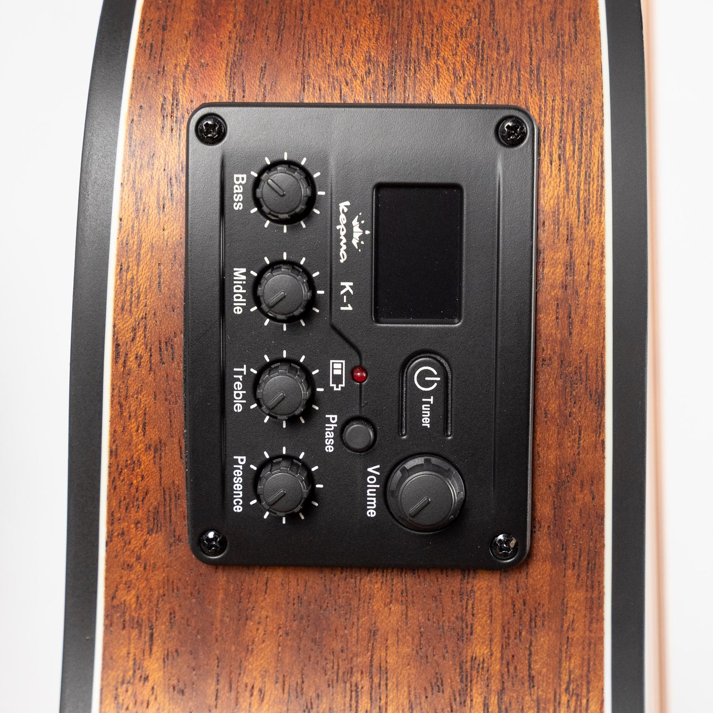 Kepma M3-130-K K3 Series Mini-36" Acoustic Guitar, Natural, Kepma K1 Pickup