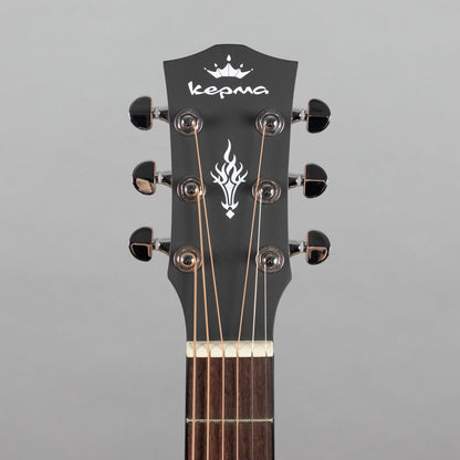 Kepma M3-130-K K3 Series Mini-36" Acoustic Guitar, Natural, Kepma K1 Pickup