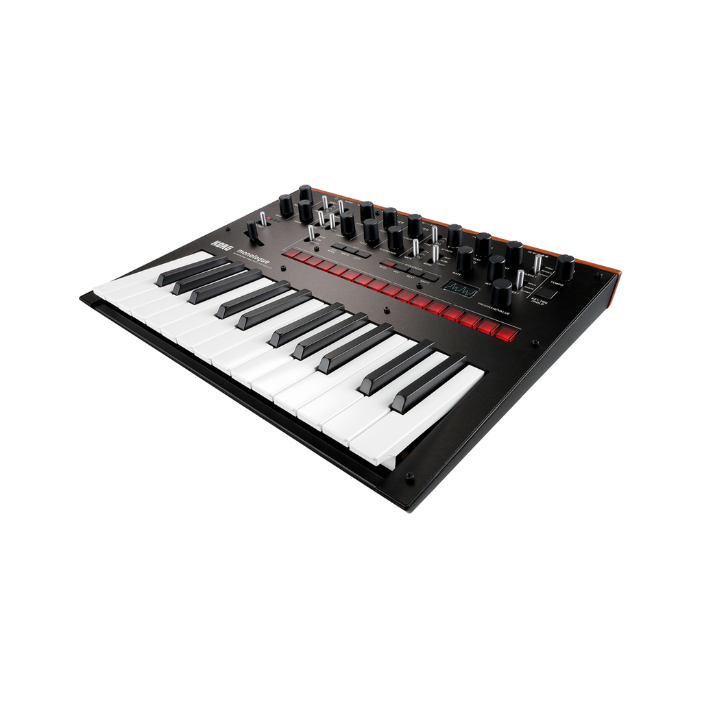 Korg Monologue Monophonic Analog Synthesizer, Black – Carlton Korg Monologue Monophonic Analog Synthesizer, Black – Carlton